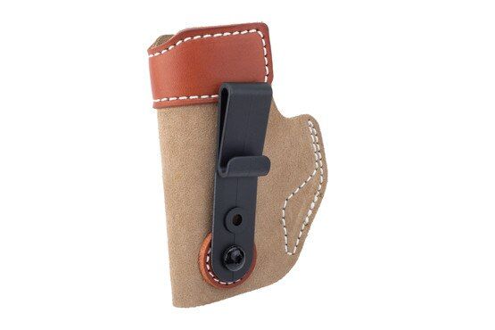 DeSantis SOF-TUCK IWB Holster for S&W Shield/Mossberg MC1 has a belt clip attachment